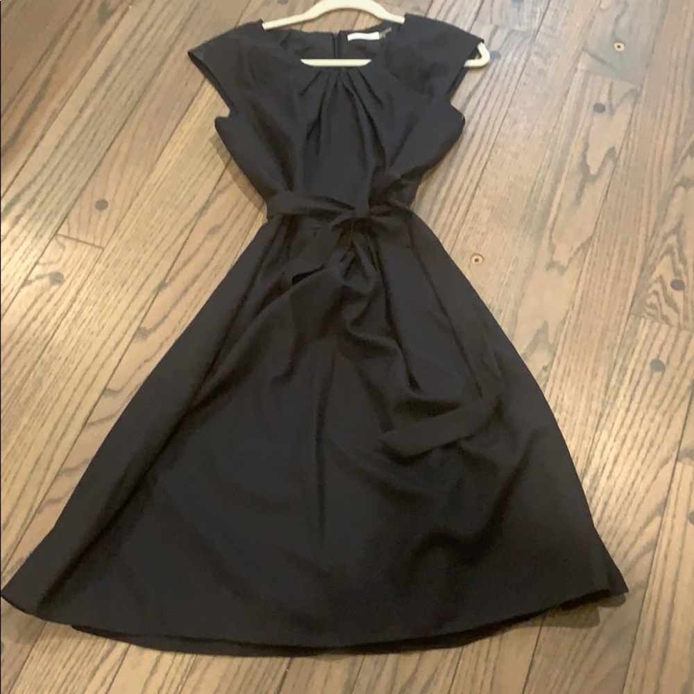 Calvin Klein belted dress